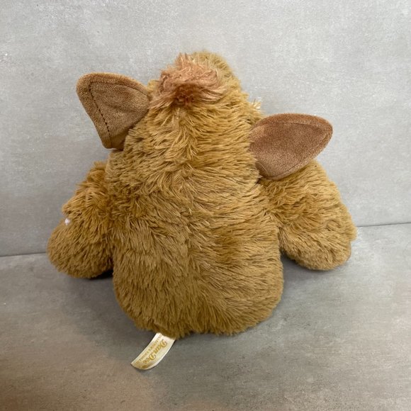DanDee Wild Boar Plush *Hog* Love XOXO *Rose Tattoo* Brown Stuffed Animal 10" - Picture 3 of 5